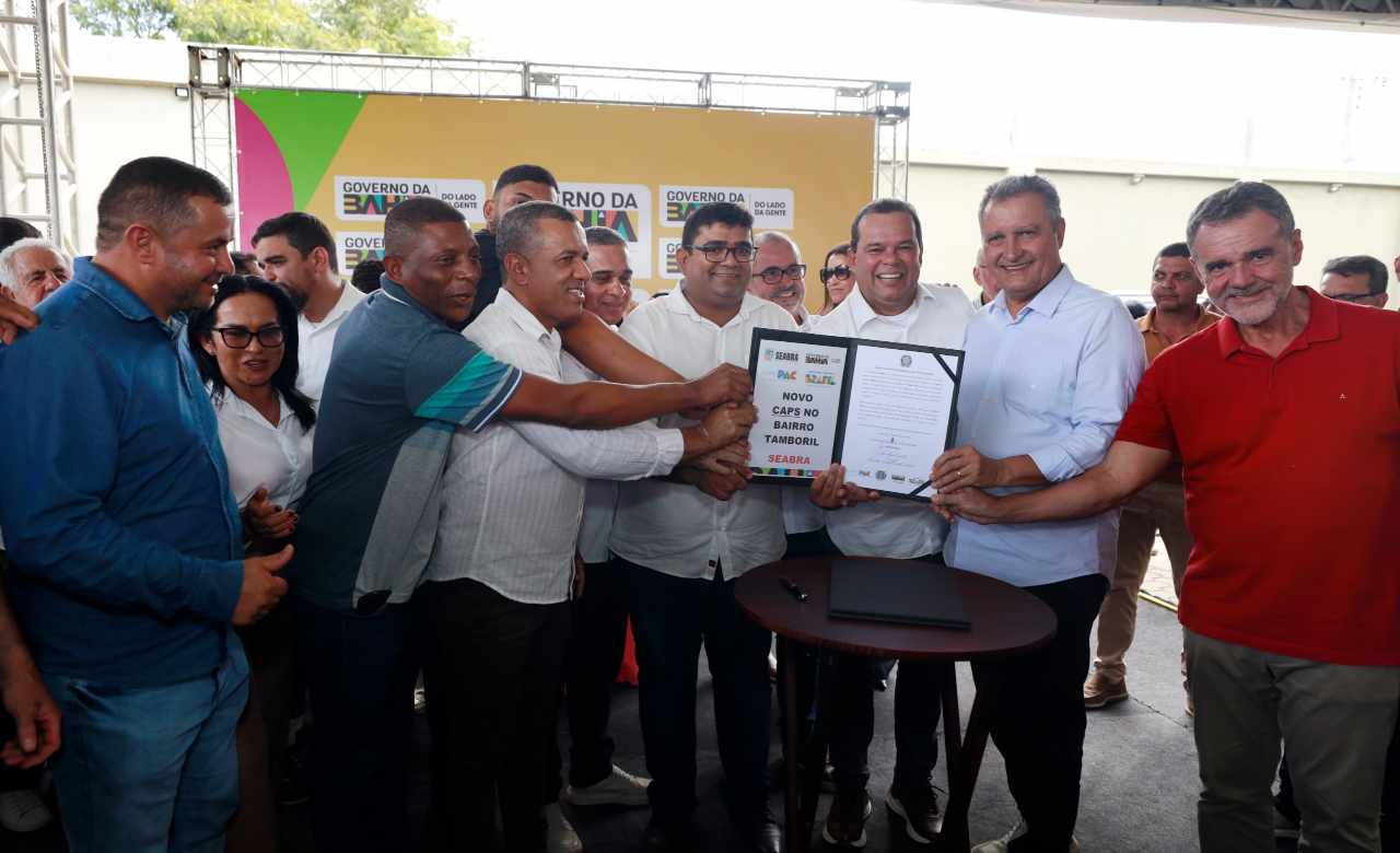 Governo do Estado assina ordem de serviço para construção de CAPS em Seabra