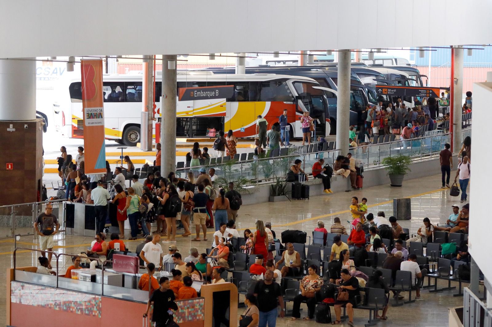 Nova Rodoviária da Bahia completa um mês com alta no fluxo e sucesso na Operação Carnaval