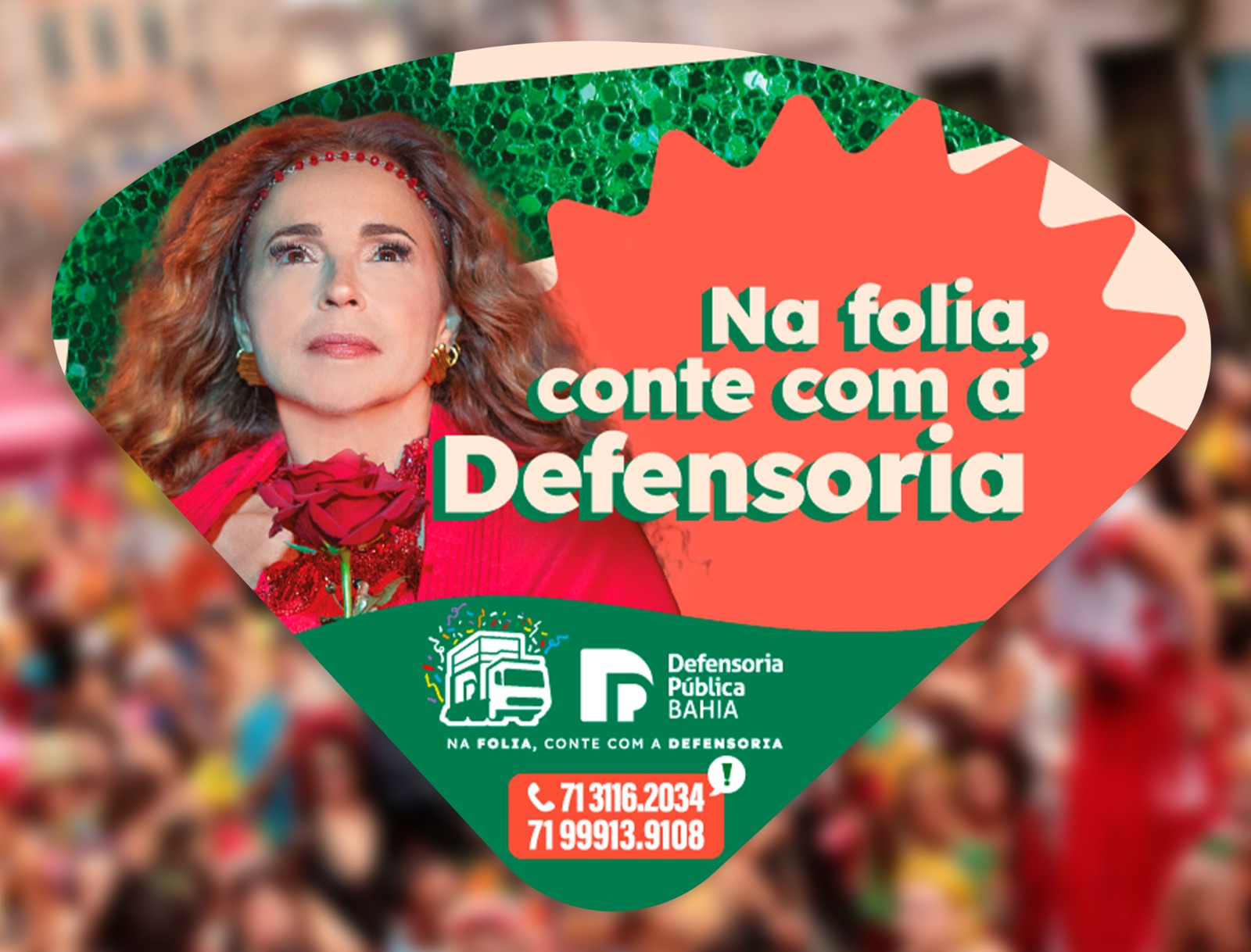 Daniela Mercury e Ju Moraes estrelam campanha da Defensoria Pública no Carnaval 2026