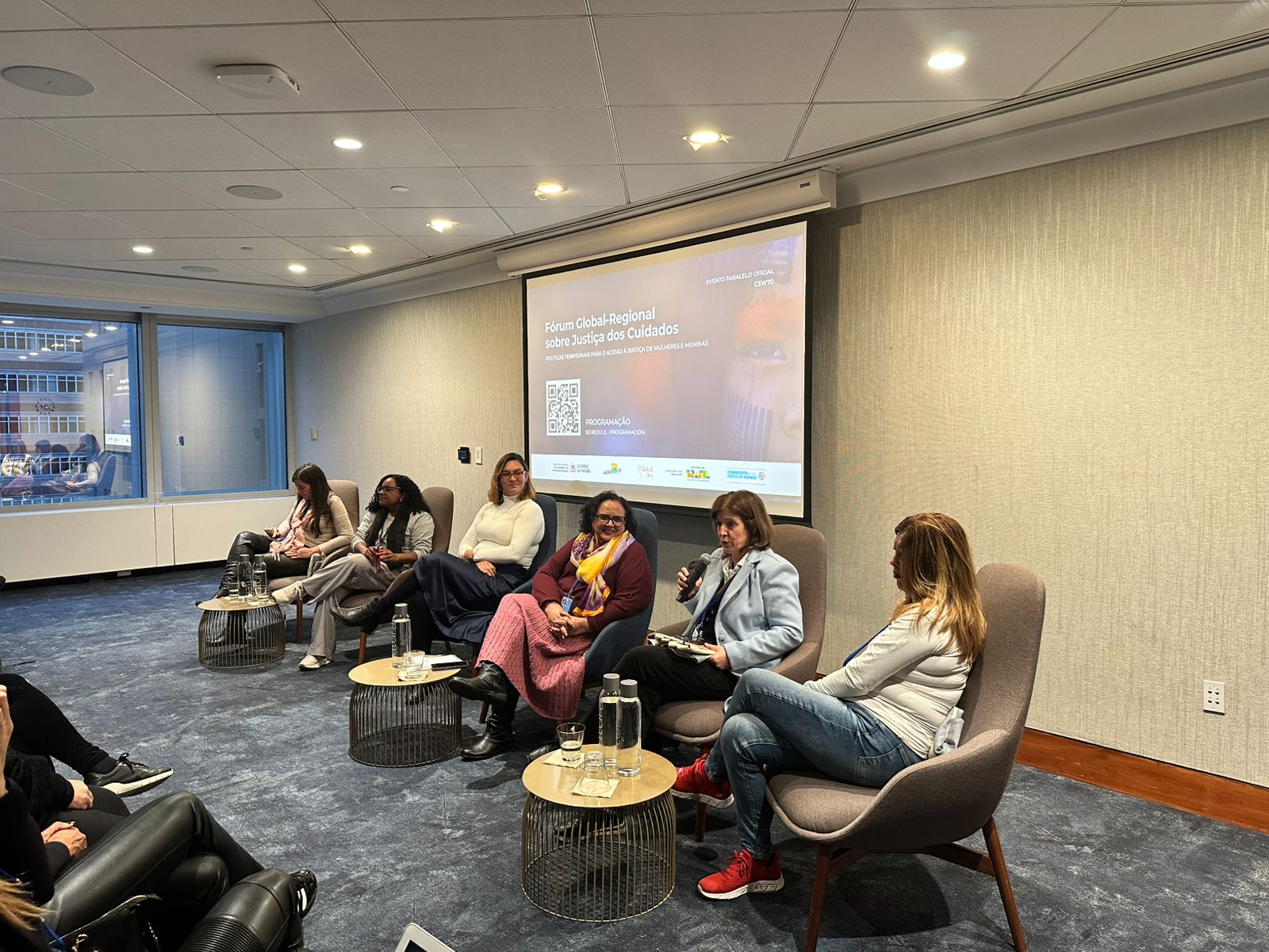 Programa Elas à Frente do Governo da Bahia é apresentado em Conferência da ONU