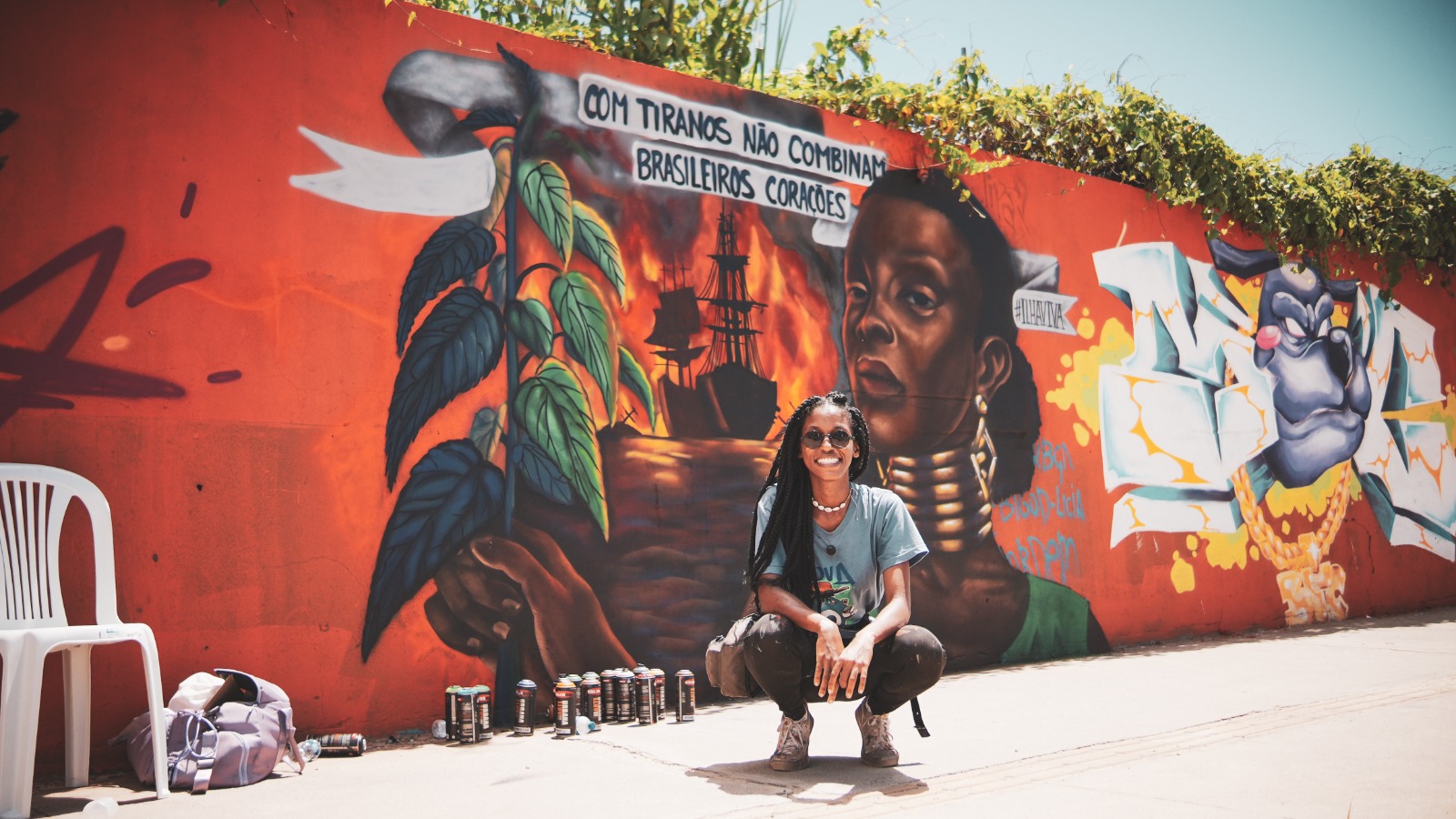 Governo da Bahia apoia o Festival Internacional de Graffiti Bahia de Todos as Cores