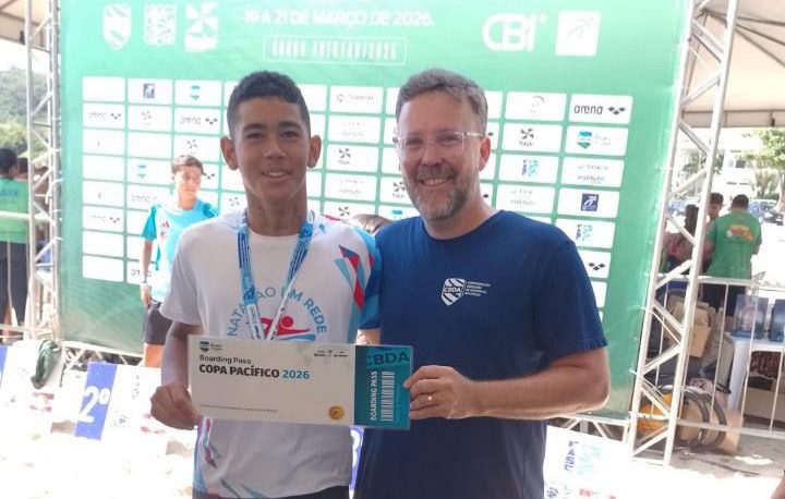 Nadador baiano vence Campeonato Brasileiro Interclubes de Águas Abertas em Santa Catarina