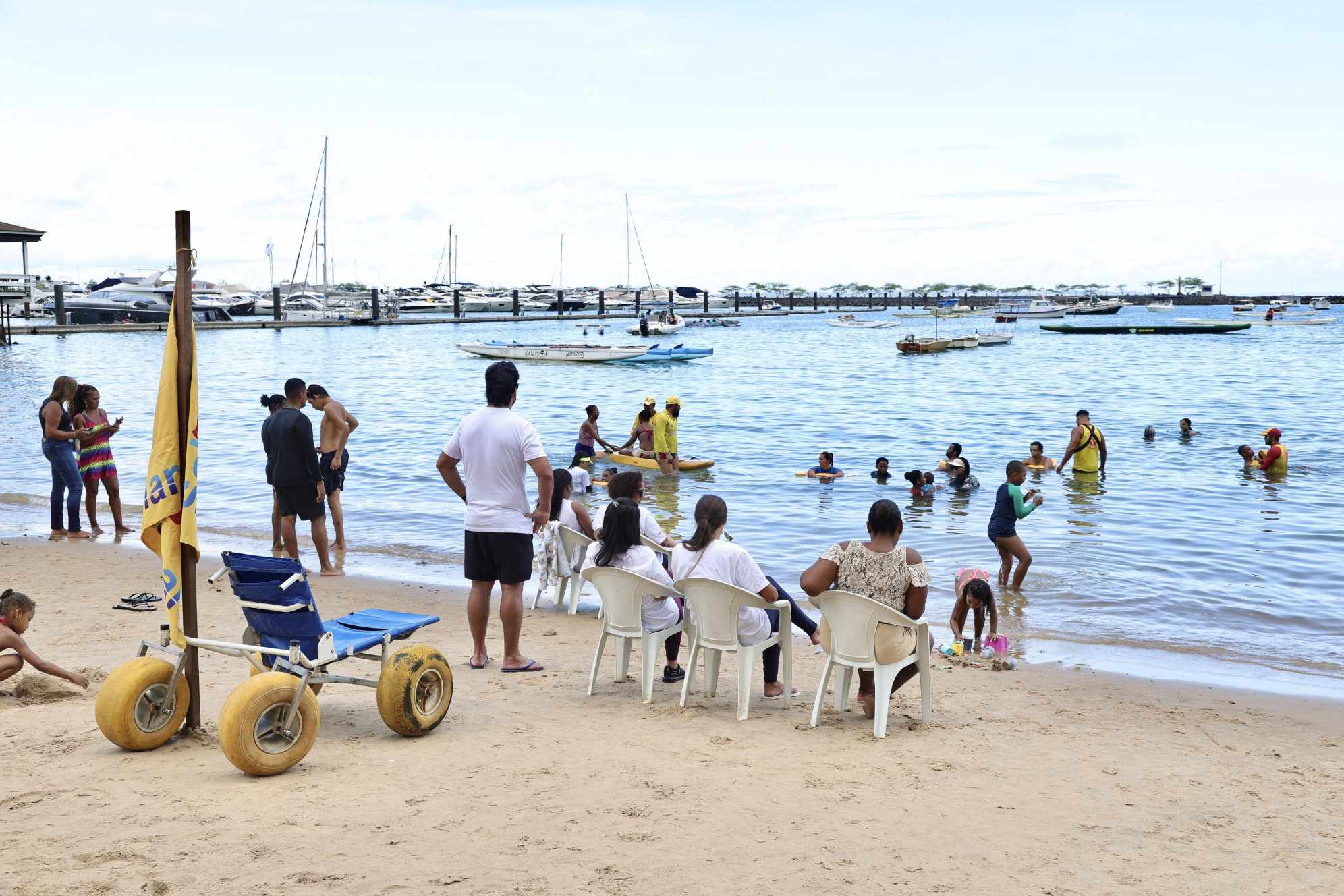 Projeto Mar Sem Barreiras segue nesta sexta-feira em Salvador