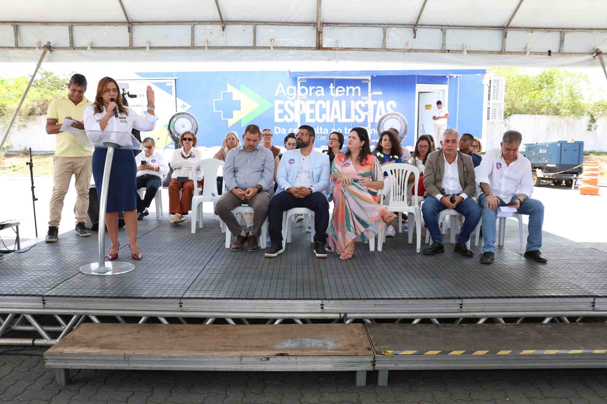 Carreta do Agora Tem Especialistas quer zerar demanda por tomografias em Feira de Santana