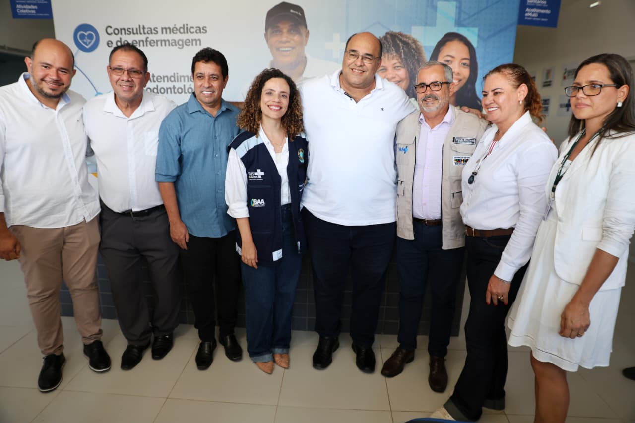 Com recursos do PAC, Dias D’Ávila ganha nova Unidade Básica de Saúde