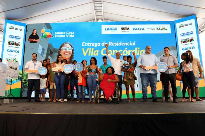 Bahia participa de cerimônia simultânea de entrega do Programa Minha Casa Minha Vida