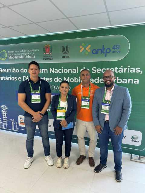 Débora Regis participa de Fórum Nacional de Mobilidade Urbana