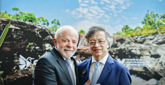 Lula e Petro defendem fortalecimento do multilateralismo regional