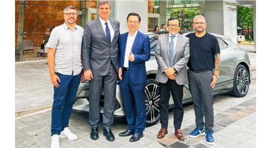 Bahia SAF anúncia a BYD como nova parceira do Esquadrão