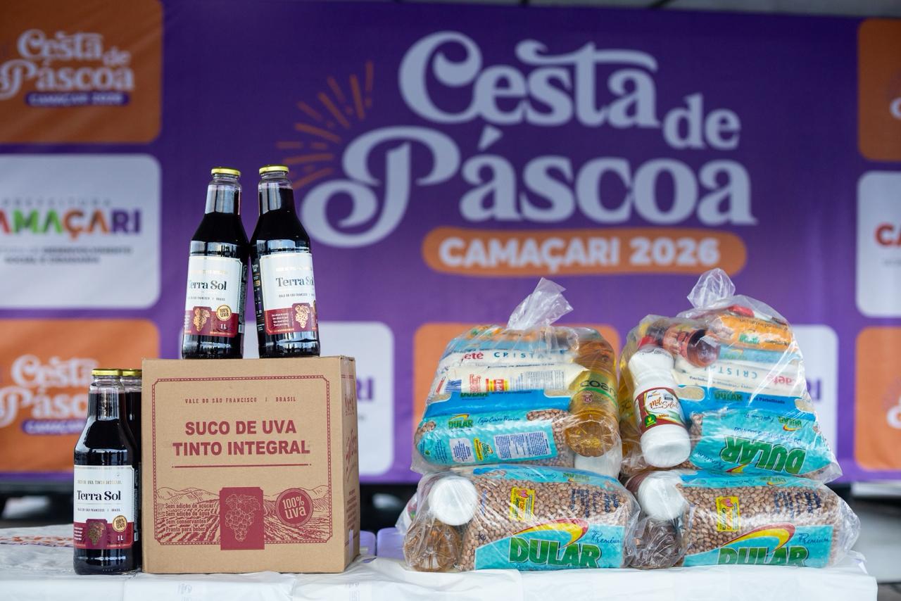 Prefeitura de Camaçari inicia entrega da Cesta de Páscoa 2026