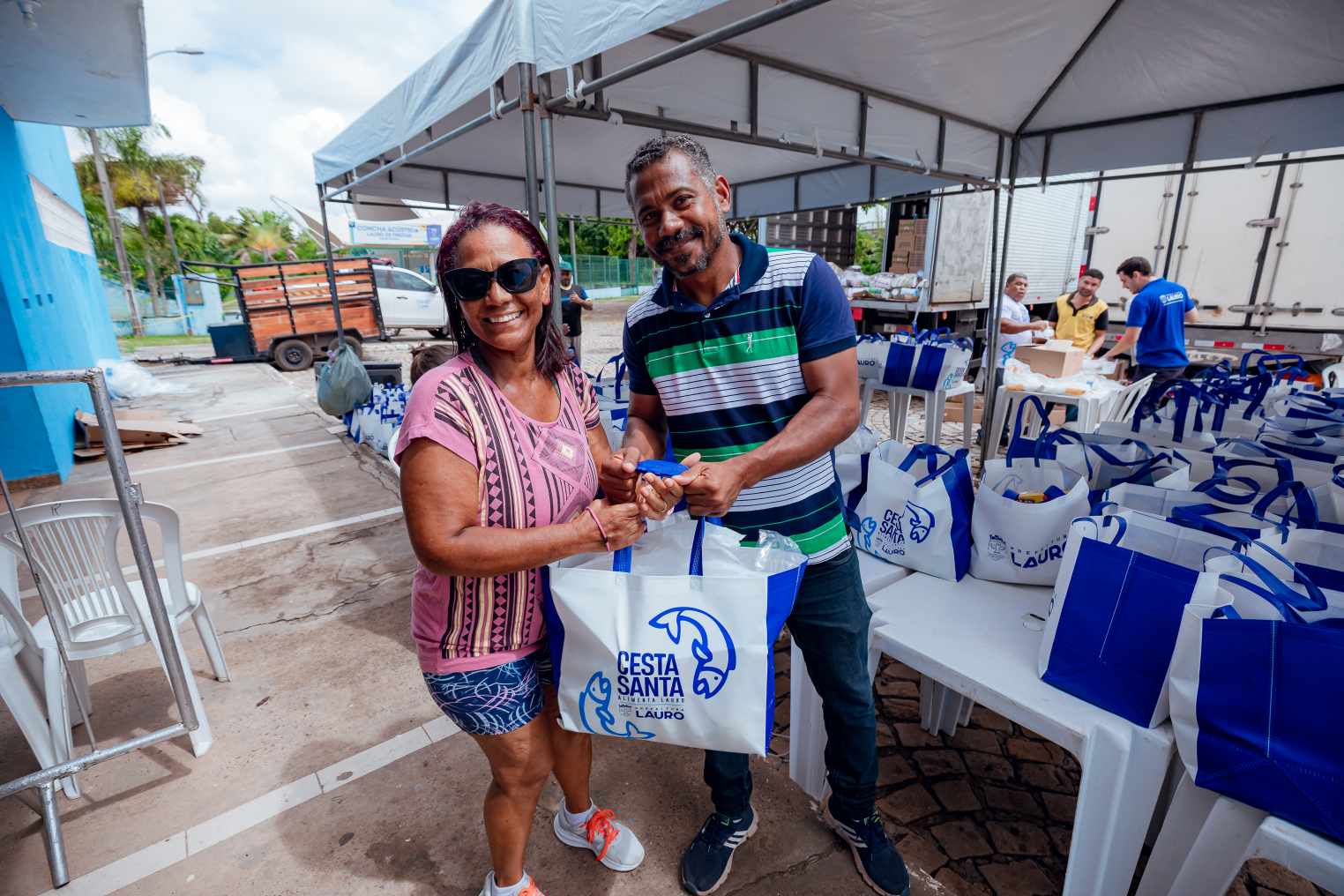 Lauro: Entrega da Cesta Santa chega ao último dia com organização, agilidade e reconhecimento da população
