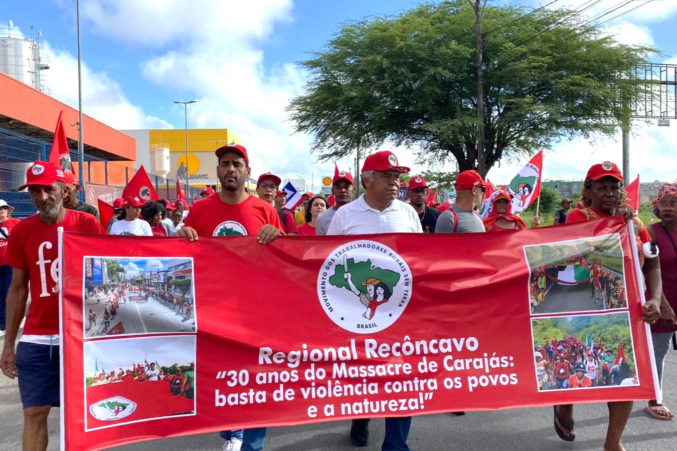 PT Bahia participa da Marcha Estadual pela Reforma Agrária