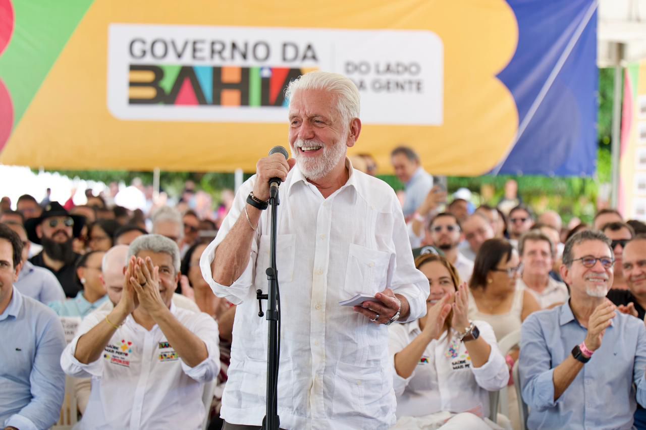 PT entrega 34⁰ hospital na Bahia e Wagner desafia oposição a comparar realizações