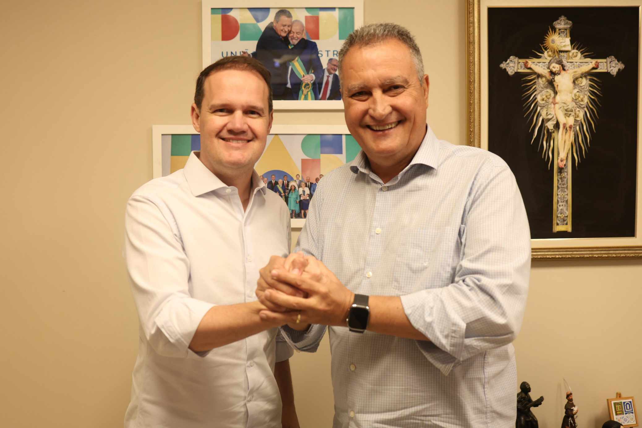 Em reunião com Rui Costa, Júlio Pinheiro reafirma importância da parceria com os municípios