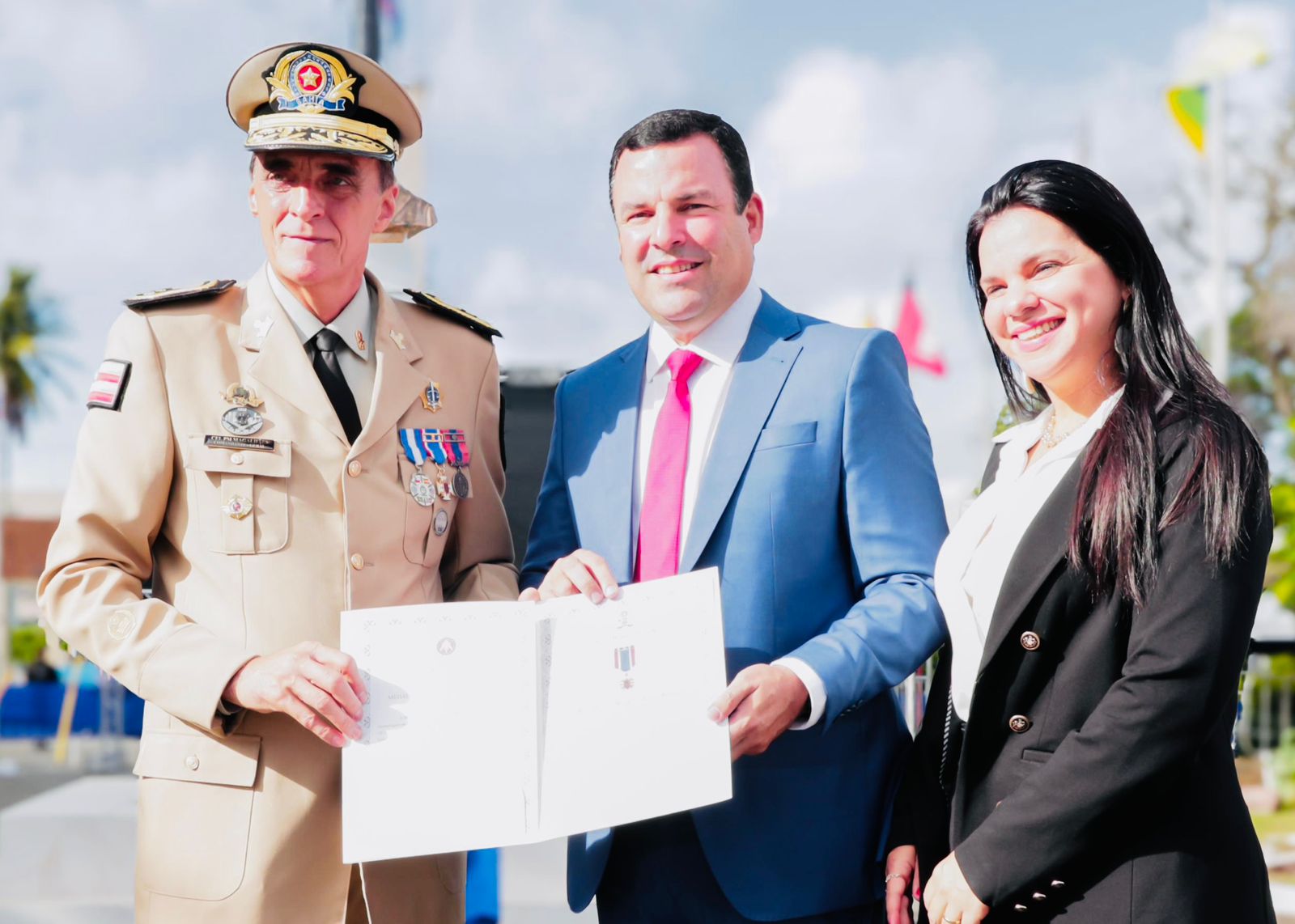 Gustavo Stleitano, superintendente da Sufotur, recebe Medalha do Mérito Policial Militar