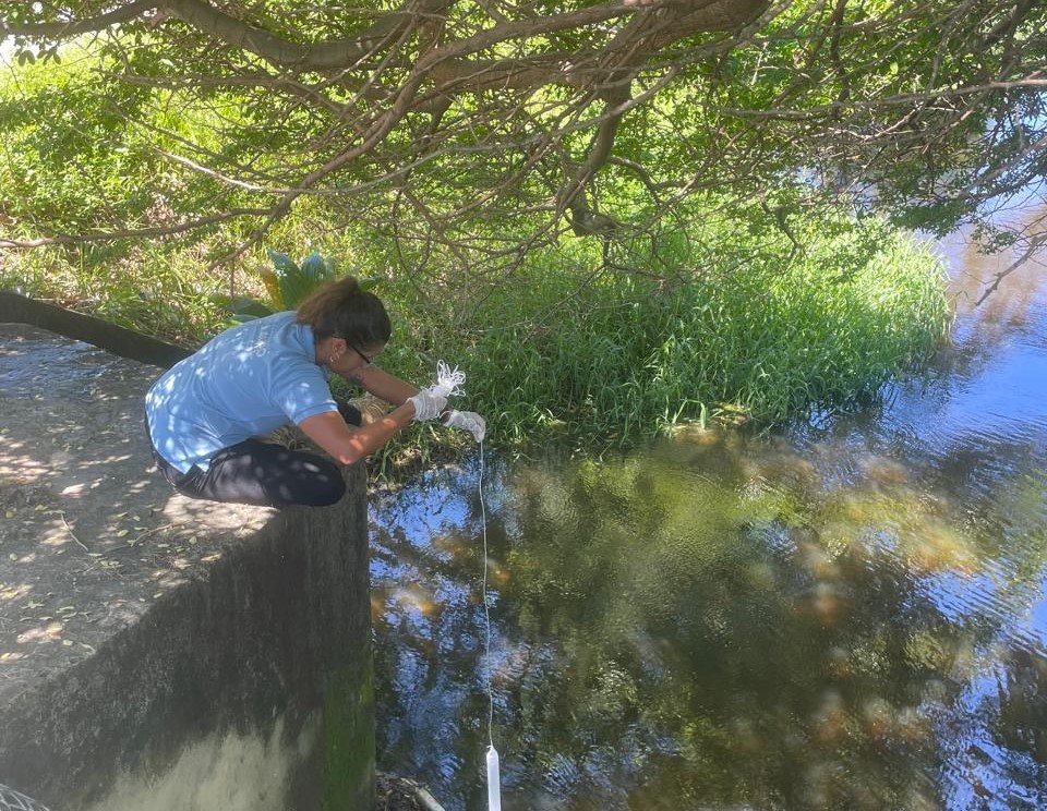 Projeto “Observando os Rios” inicia ações no Rio Sapato em Lauro