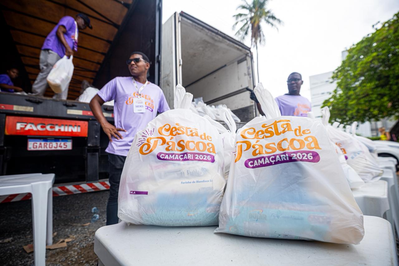 Entrega da Cesta de Páscoa 2026 em Camaçari é marcada pela segurança, inovação, tecnologia e cuidado