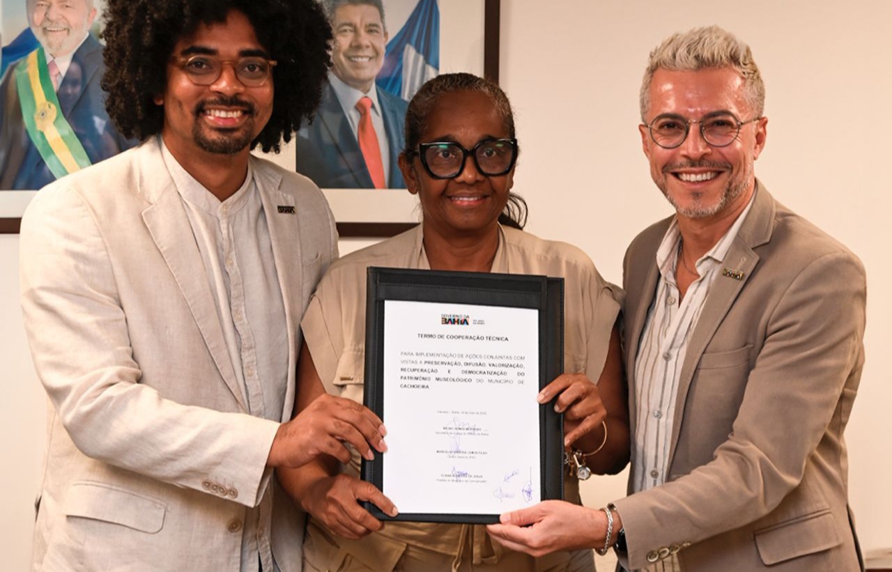 Governo da Bahia firma cooperação técnica com Prefeitura de Cachoeira para fortalecer políticas públicas de museus 
