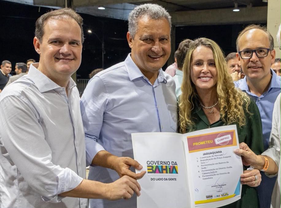 Prefeita de Jaguaquara declara apoio a Júlio Pinheiro: “Ajudou muito a nossa cidade”