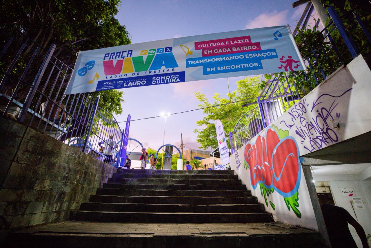 Lauro: Praça Viva leva cultura e diversão para Areia Branca neste sábado