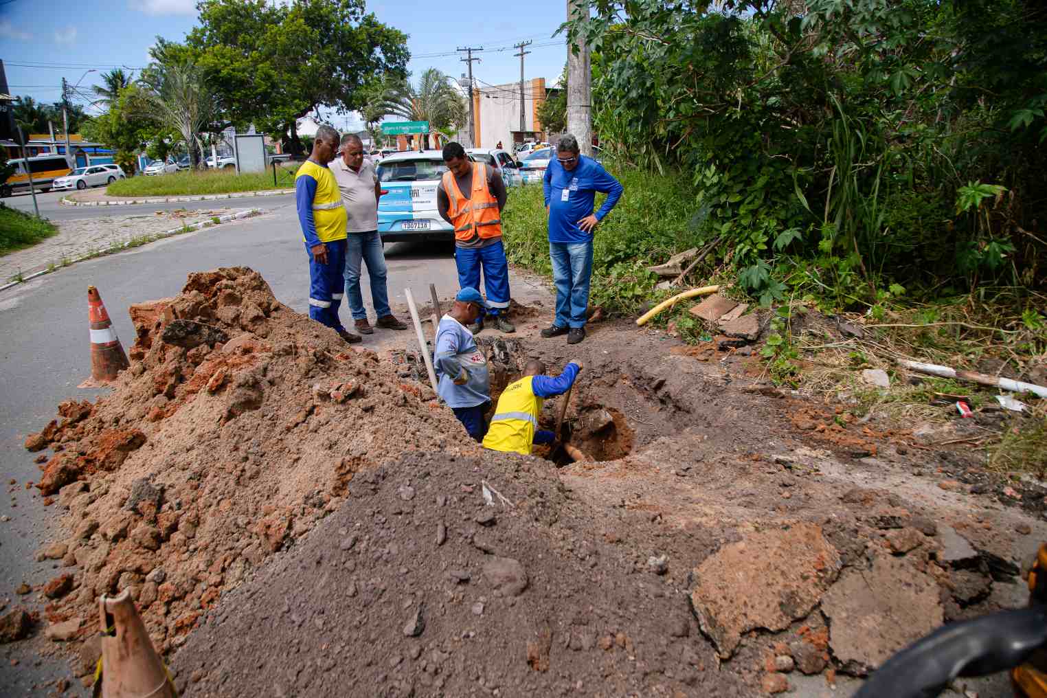 Prefeitura de Lauro intensifica serviços de drenagem em diversos pontos da cidade