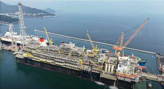 Petrobras inicia P-79 e reforça produção de petróleo e gás no país