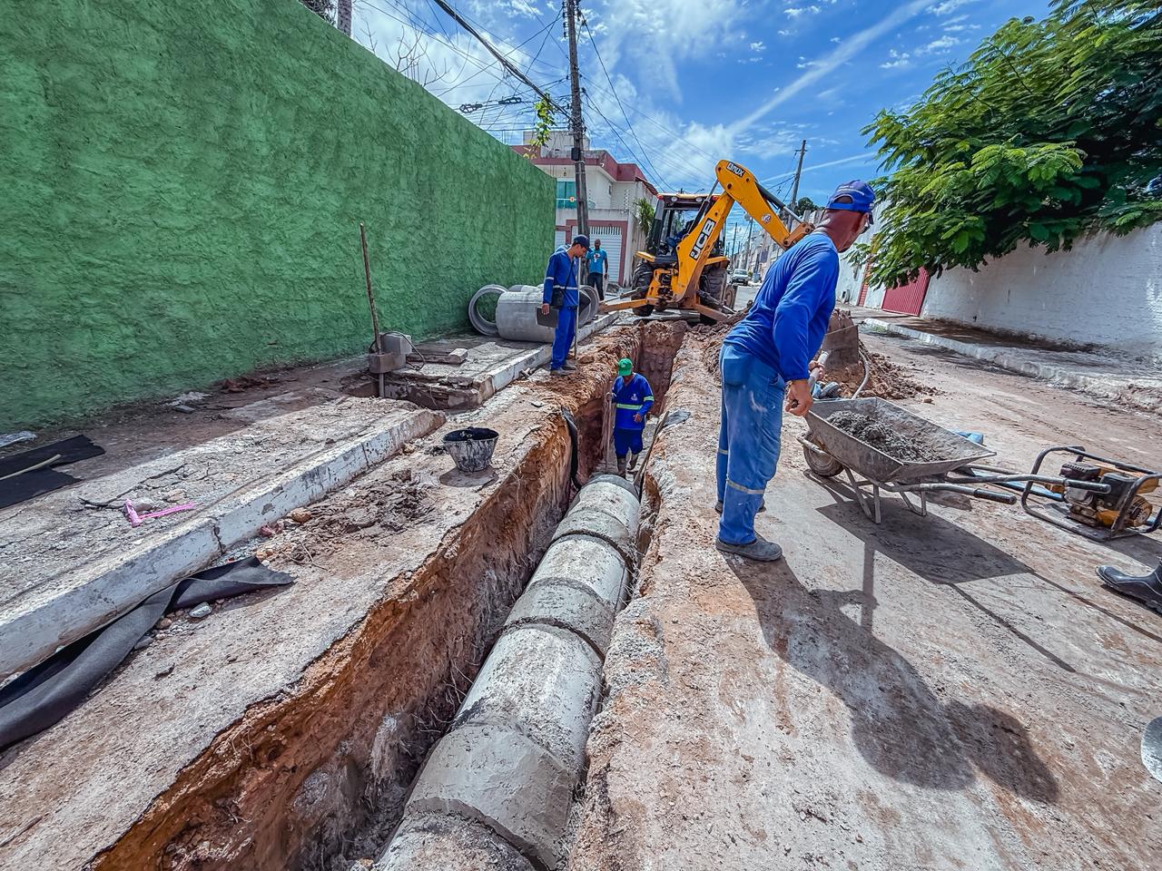 Prefeitura de Lauro dá início à obra de microdrenagem no bairro de Pitangueiras