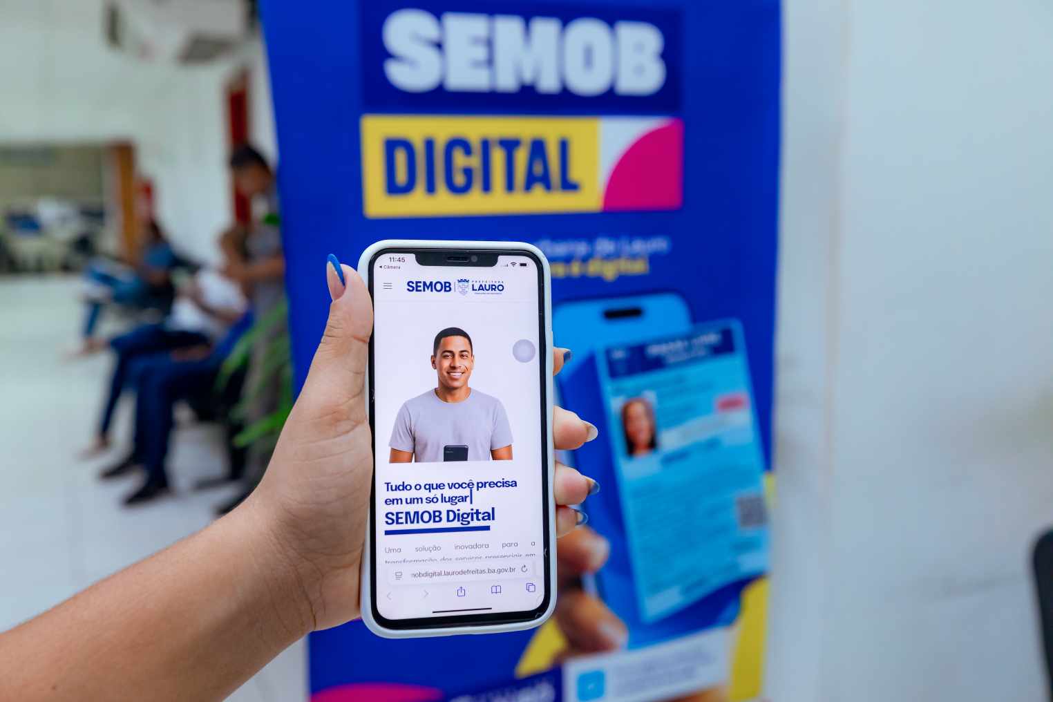 Prefeitura de Lauro lança SEMOB Digital e amplia acesso a serviços online
