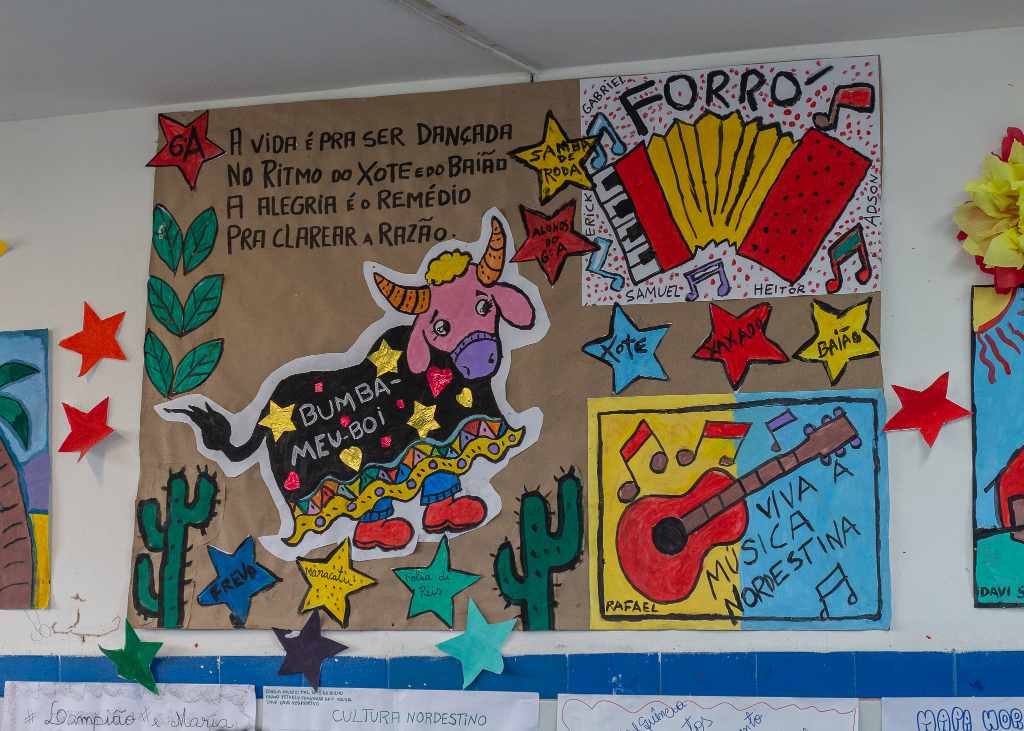 Arte, cordel e tradições nordestinas ganham destaque em exposição de estudantes da rede municipal de Lauro