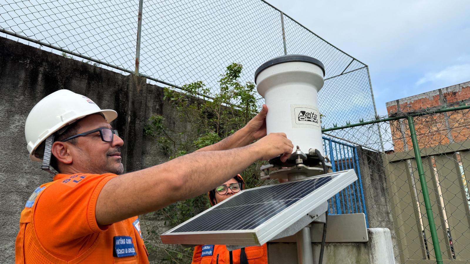 Prefeitura monitora alerta amarelo para chuvas em Lauro de Freitas