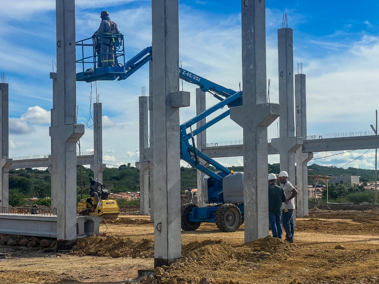 Conder avança na construção do Hospital e Maternidade Regional do Sisal em Serrinha