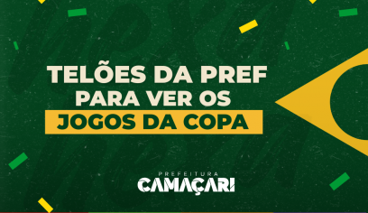 Prefeitura de Camaçari terá telões nos bairros para retransmitir jogos do Brasil na Copa