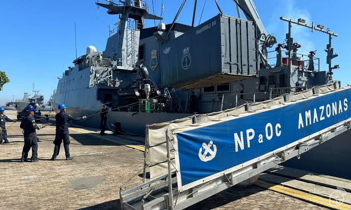 Direto da BTS: Navio-Patrulha Amazonas estará aberto para visitação no Porto de Salvador